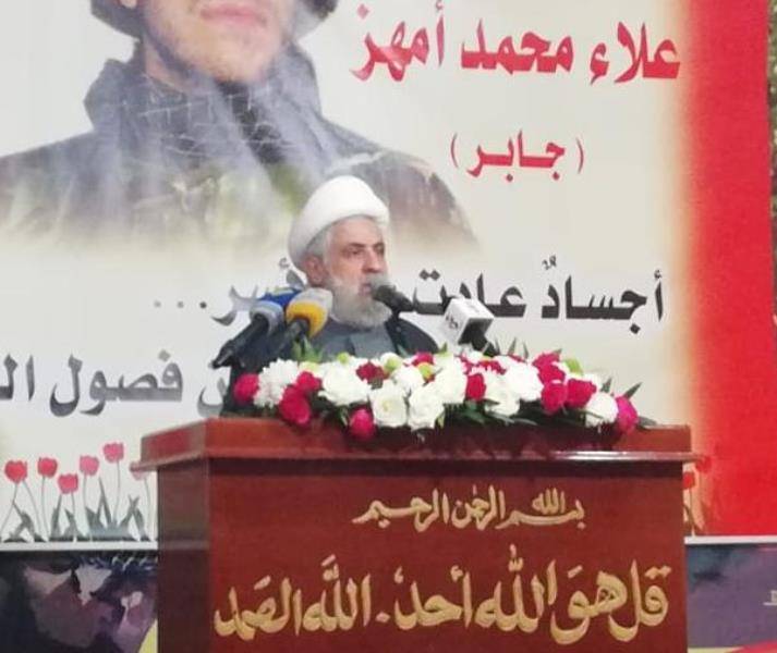 قاسم: لا يمكن ان تتشكل الحكومة واللقاء التشاوري ليس جزءا منها