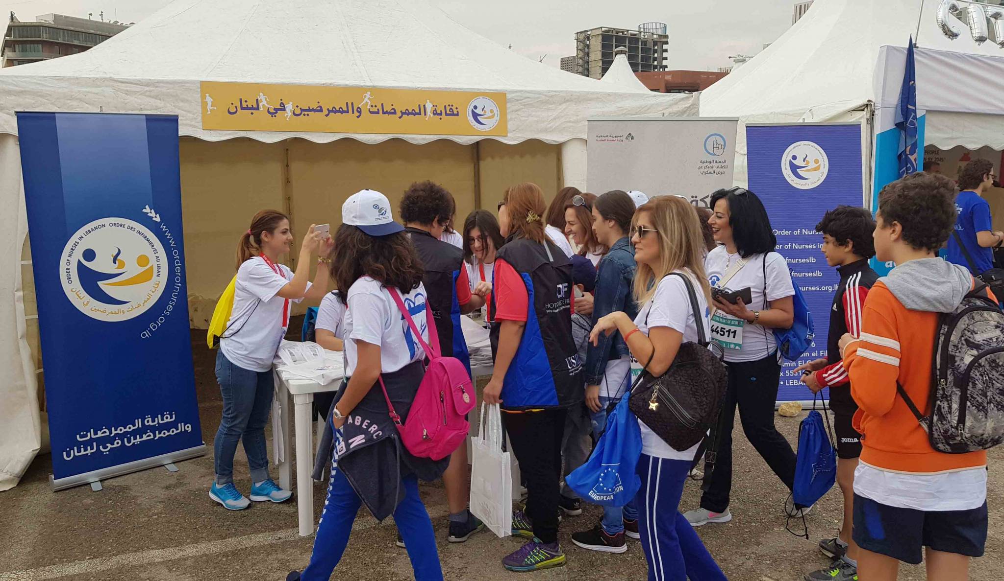 نقابة الممرضين: نتواجد في كل مكان حتى في الماراثون