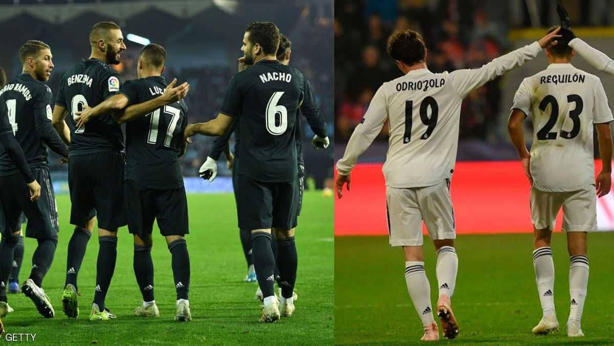 إجبار ريال مدريد على تغيير في أسماء وأرقام اللاعبين