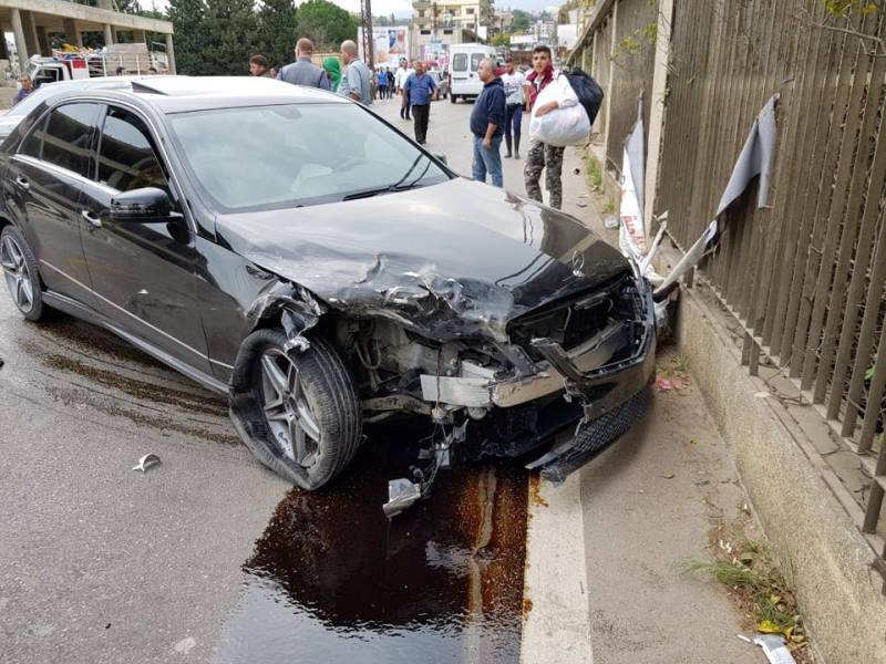 5 جرحى في حادثي سير في الضنية