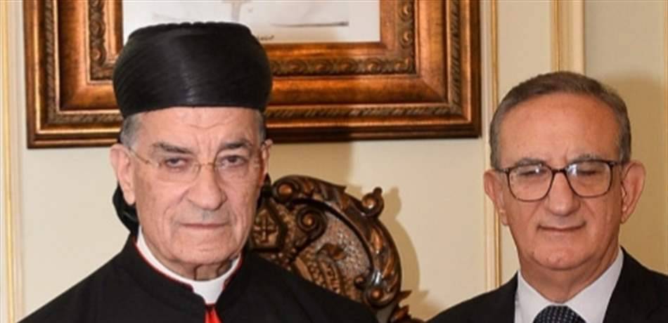 الراعي إستقبل قصاص الذي أعلن ترشيحه لنقابة المحررين