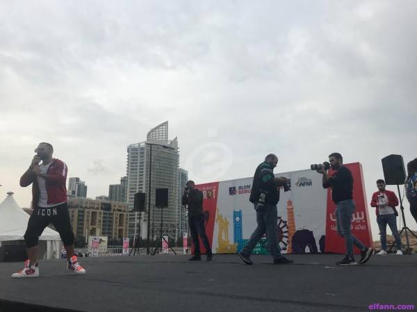 جوزيف عطية يشارك في ماراتون بيروت ويقدم بعض أغنياته