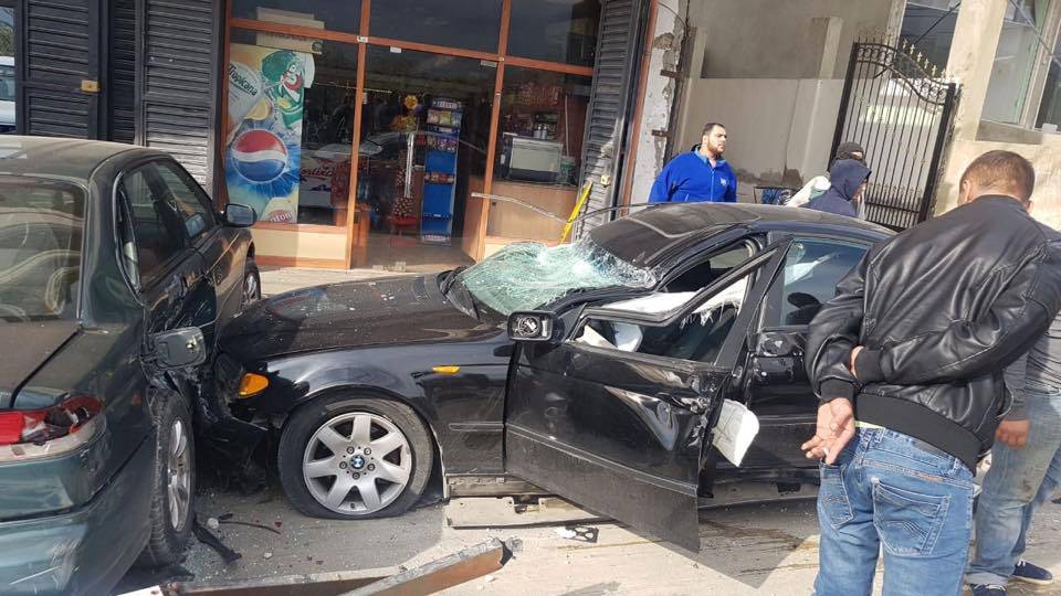جرحى في حادث سير على طريق الضنية طرابلس