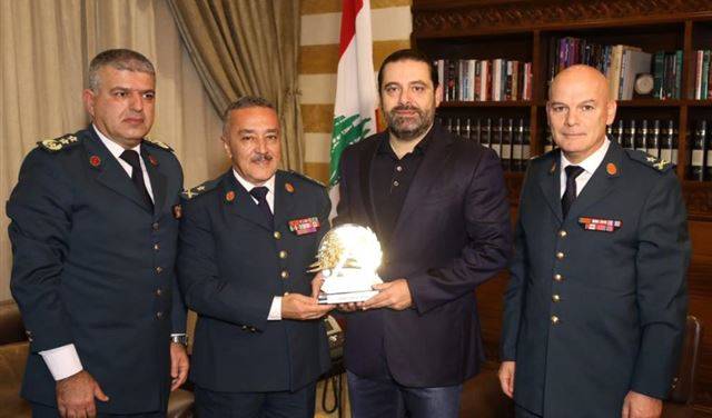الحريري إستقبل وفدا من قيادة الجيش