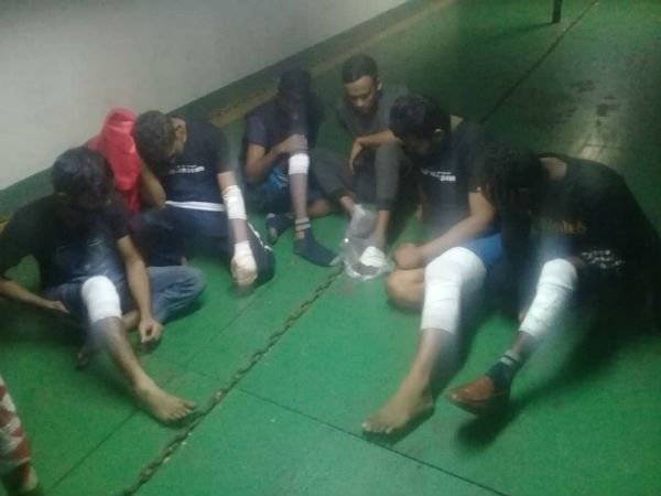 مهاجرو ميناء مصراتة: "نفضل الموت بالسفينة على النزول في ليبيا"