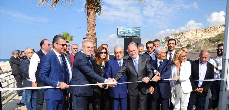 فنيانوس إفتتح الطريق البحرية في ضبية: ممر أساسي وحيوي يخفف الازدحام