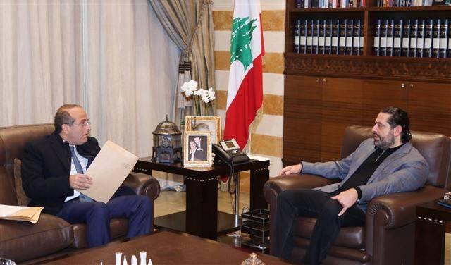 خوري بعد لقائه الحريري: عرضنا الخطوات لتشجيع الصناعات الوطنية