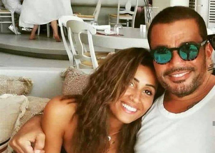 بالفيديو - الكشف عن تفاصيل قصة حب عمرو دياب ودينا الشربيني