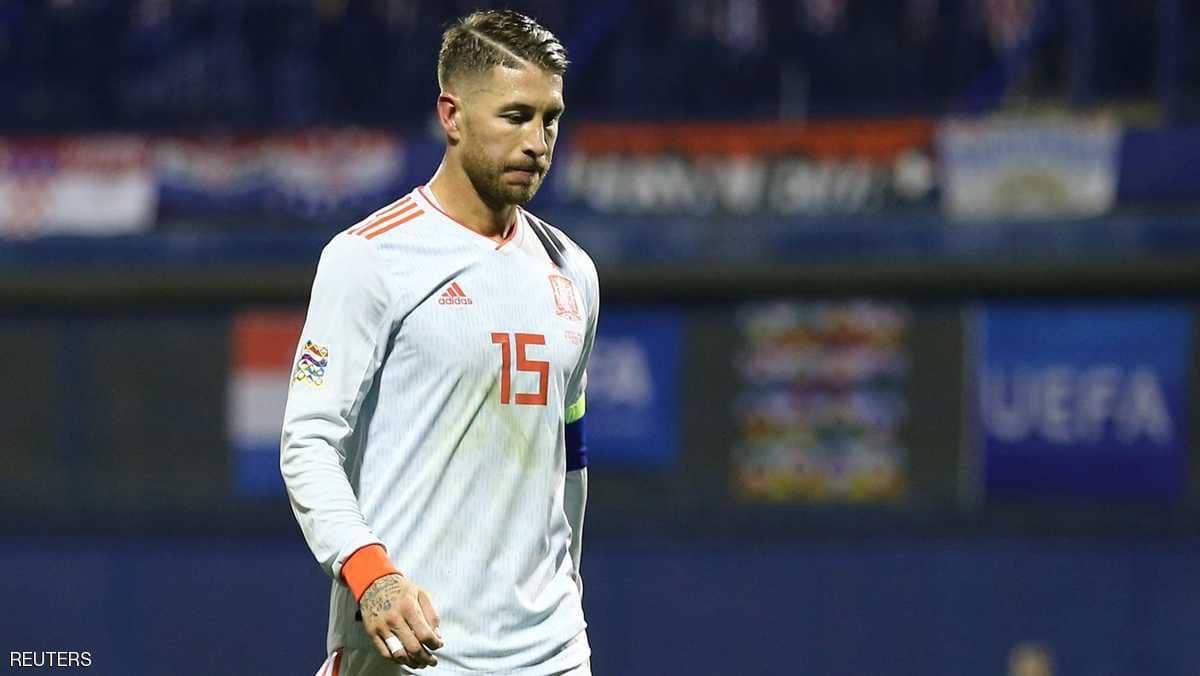 راموس يغادر منتخب إسبانيا مصابا