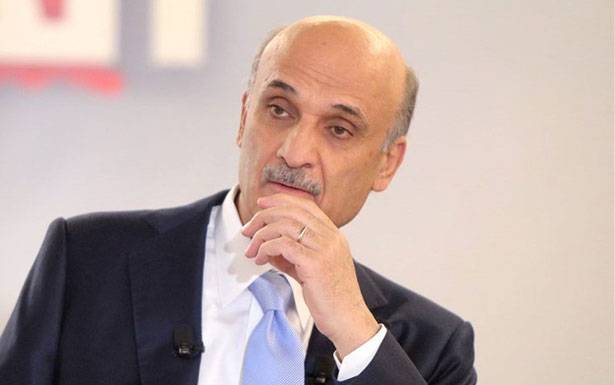 جعجع التقى وفدا من طلاب «العزم»