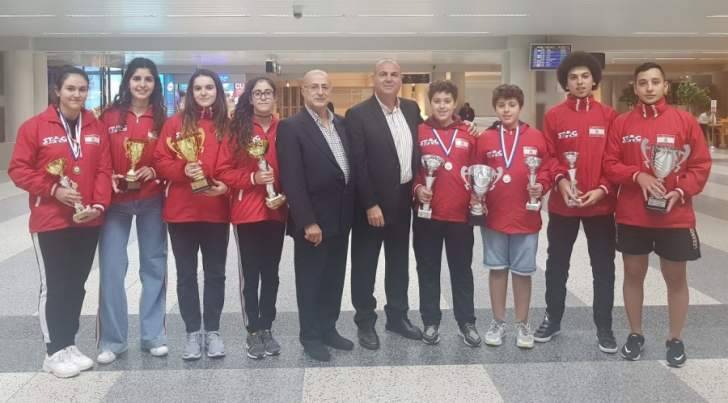 دورة الصداقة الدولية في كرة الطاولة 7 ميداليات للبنان منها 4 ذهبيات