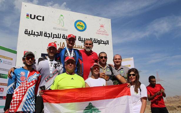 البطولة العربية للدراجات الهوائية
ميدالية ذهبية تاريخية لعصام أبو جودة
زادوريان: نهدي الانجاز للبنان بذكرى الاستقلال