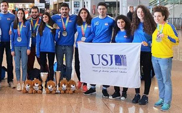 فضيّة وبـرونـزيـّة لـجامعة الـقديس يـوسـف

فـــي بــطـولات الــعالم الـــجامعيّة 2018