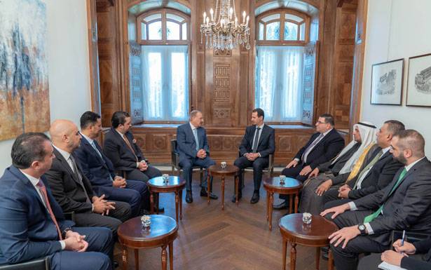الوفد الأردني في دمشق يقترح تفعيل خط الغاز العربي والبضائع السورية تغزو الأردن