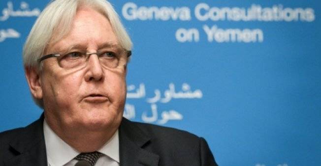 مبعوث الأمم المتحدة إلى اليمن يصل مدينة الحديدة في إطار جهوده لعقد مفاوضات سلام