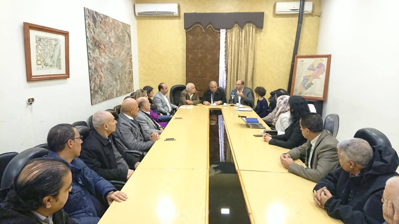 وفدان من الاتحاد الأوروبي وكلية الزراعة زارا بلدية بعلبك