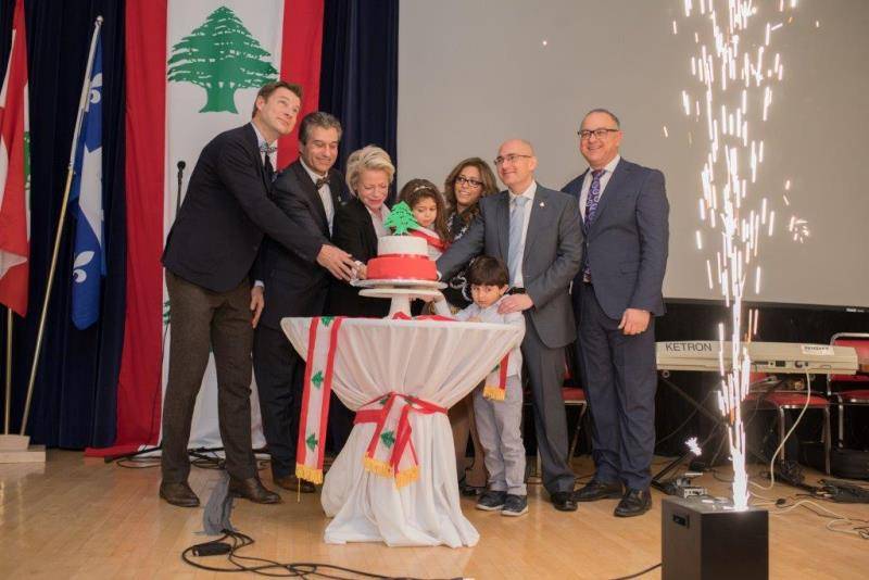 القنصلية اللبنانية في كندا أحيت ذكرى الاستقلال