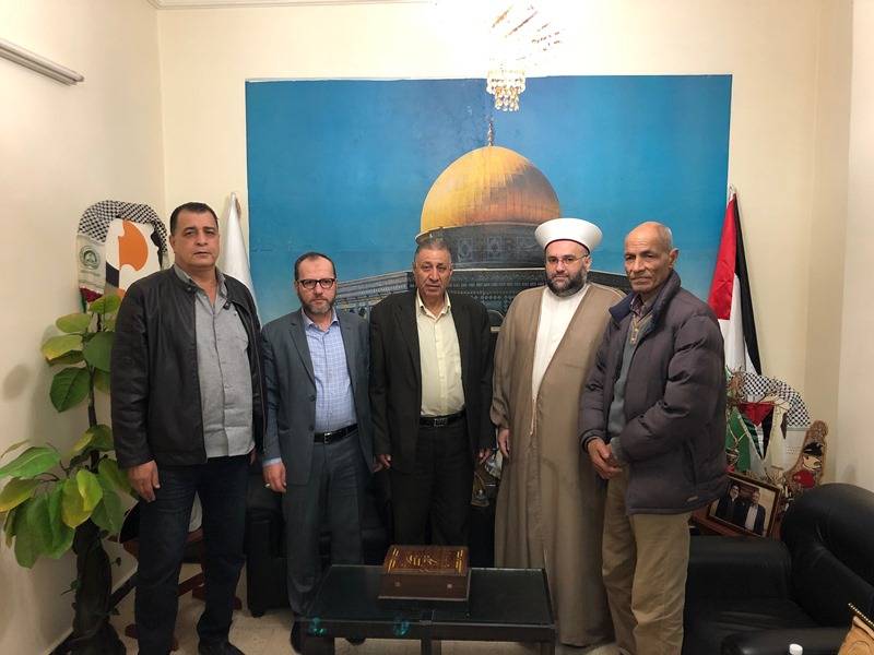 حركة الأمة التقت فصائل فلسطينية : للوحدة في مواجهة العدو ومخططاته