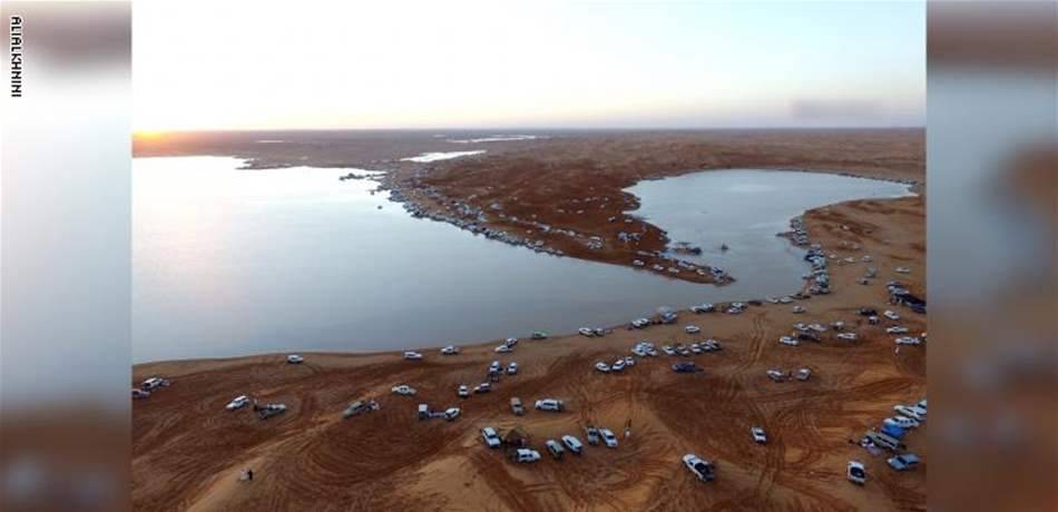من صحراء قاحلة إلى بحيرات وجزر صغيرة في السعودية