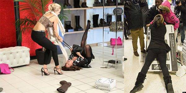 بالفيديو: رُعب وصراخ وإطلاق نار داخل مركز تجاري في أميركا بسبب الـ BLACK FRIDAY