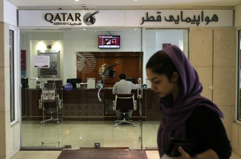 الخطوط الجوية القطرية تزيد رحلاتها إلى إيران بالرغم من العقوبات