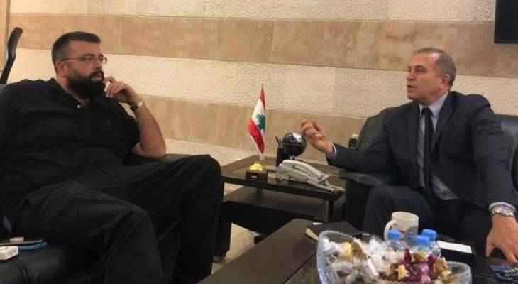 أحمد الحريري زار فرع مخابرات الجيش في الجنوب