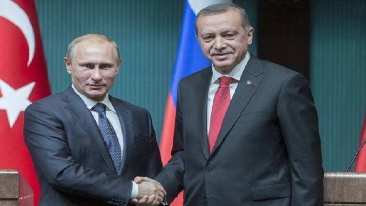 بوتين يشكر أردوغان على حل القضايا المختلفة بشكل مشترك