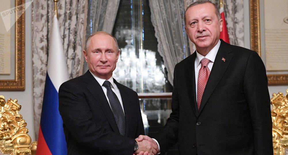 بوتين يشكر أردوغان على حل القضايا المختلفة بشكل مشترك