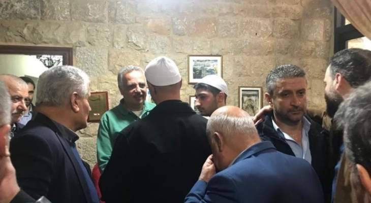 إرسلان استقبل في سرايا حاصبيا عددا من الوفود الشعبية