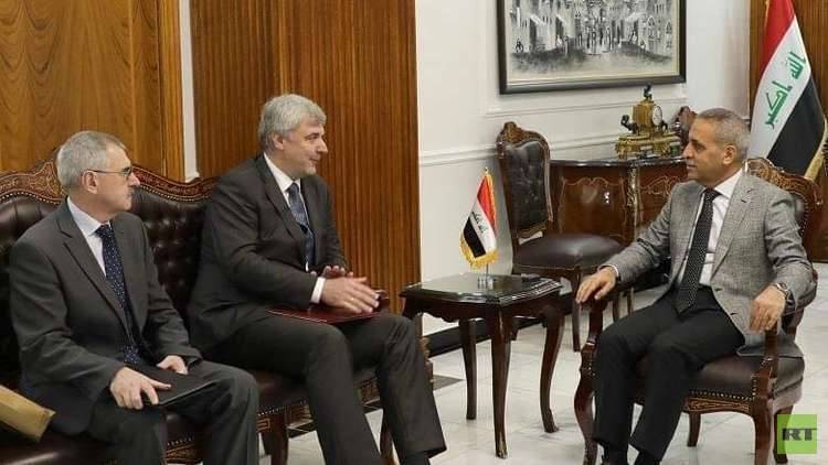 العراق وروسيا يبحثان قضايا الإرهابيين وأطفالهم ممن يحملون الجنسية الروسية