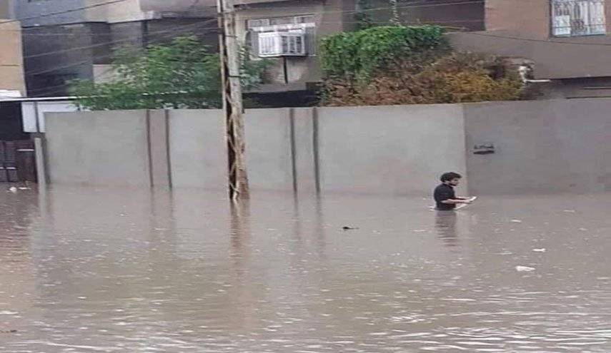 تعطيل الدراسة في نينوى بسبب السيول!