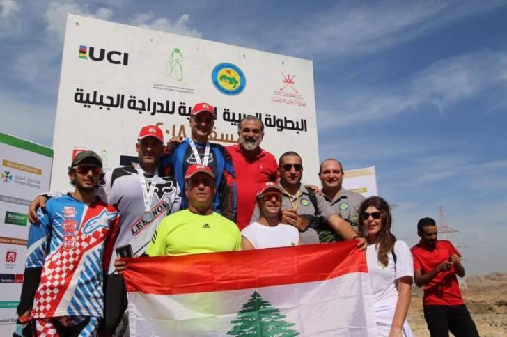 لبنان اول الدول العربية في تصنيف الاتحاد الدولي للدراجات