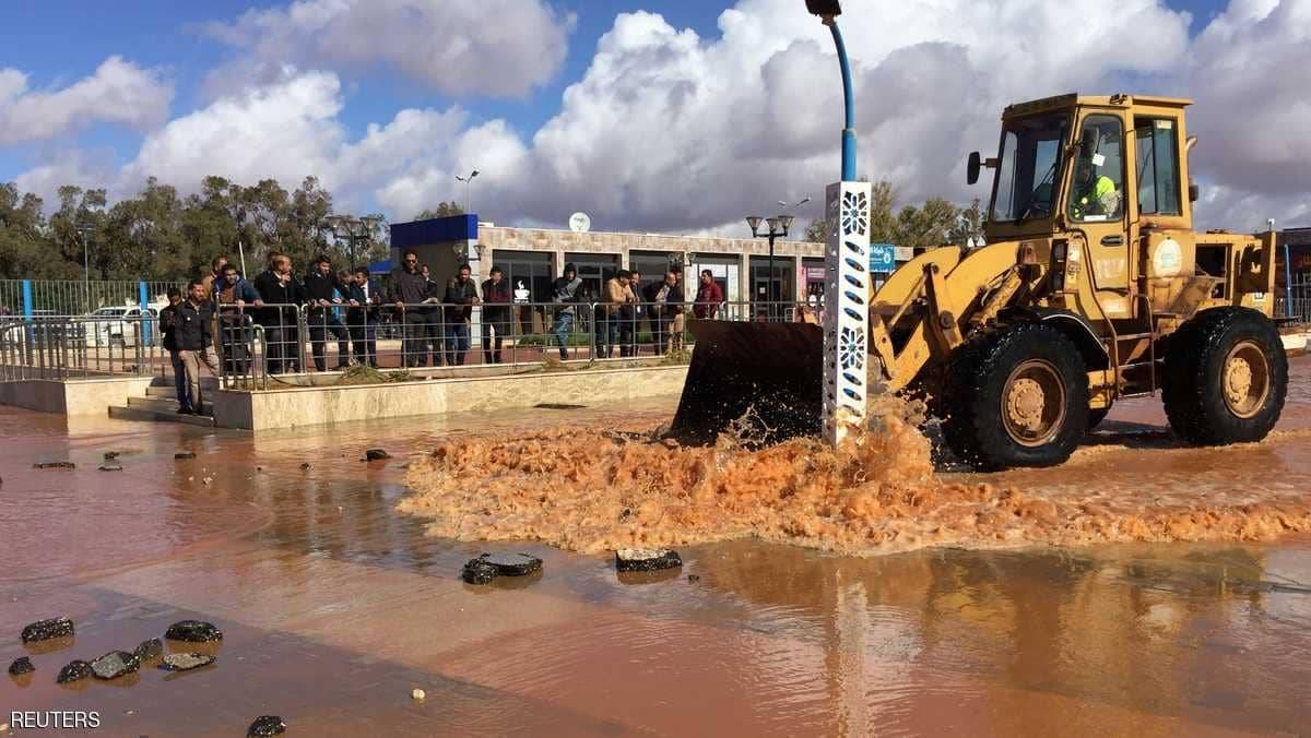 موانئ النفط بشرق ليبيا مغلقة بسبب الأمطار