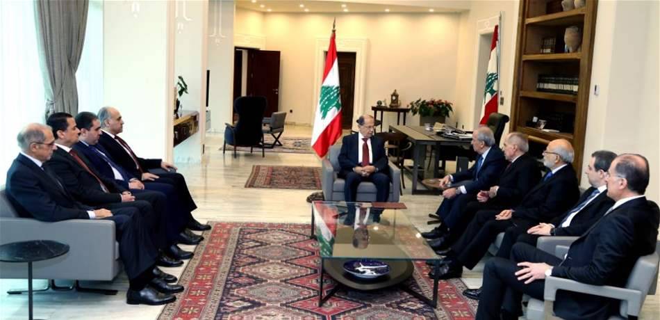 بعد أحداث الجاهلية..."اللقاء الديمقراطي" في بعبدا