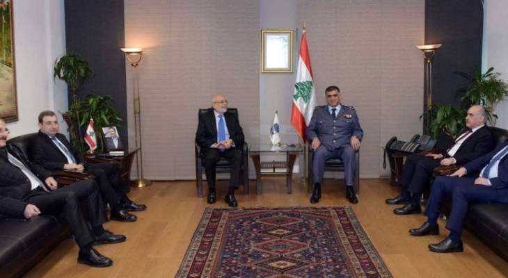 اللواء عثمان استقبل وفدا من الحزب التقدمي الاشتراكي
