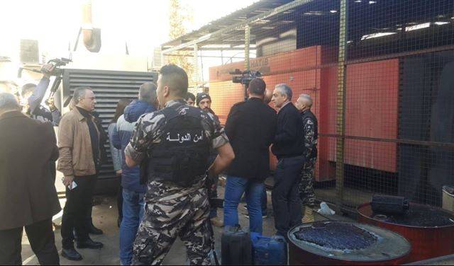 بالصور..مصادرة سبع مولدات في بعلبك الهرمل