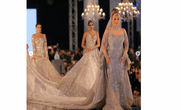 هكذا علّقت نيكول سابا على ارتدائها فستان زفاف للمرّة الثانية!