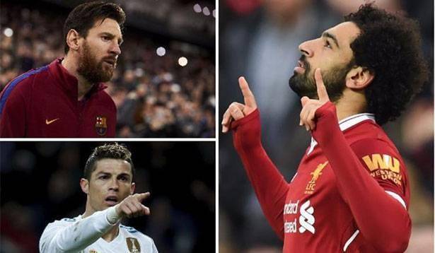 ميسي ورونــالــدو وصلاح فــي «صراع جديد» .. والسبب ؟