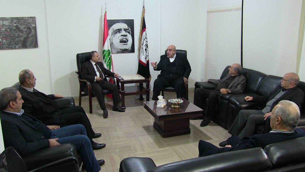 وفد القومي زار حمدان..حسنية : من واجب الحريري أن يتعاطى مع اللقاء التشاوري بأخلاقية