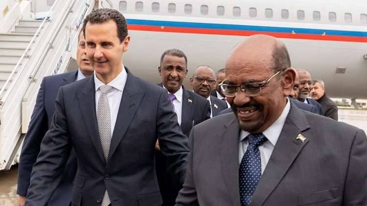 بالصور والفيديو.. الرئيس السوري بشار الأسد يستقبل نظيره السوداني عمر البشير في دمشق