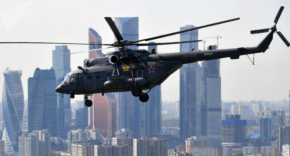 إصابة 5 إثر هبوط عنيف لمروحية "مي - 8" في روسيا