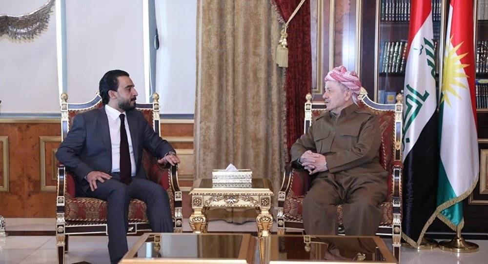 الحلبوسي يبحث مع بارزاني في أربيل هذه الملفات