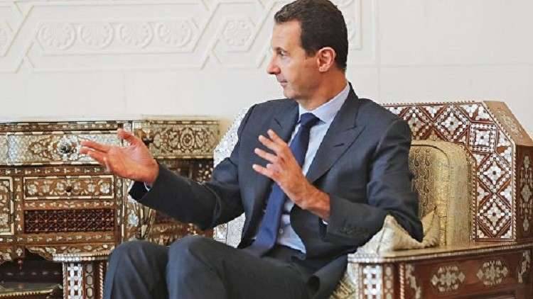 الأسد يشيد بجهود روسيا وإيران لوقف تدخلات الدول الغربية بشؤون سوريا