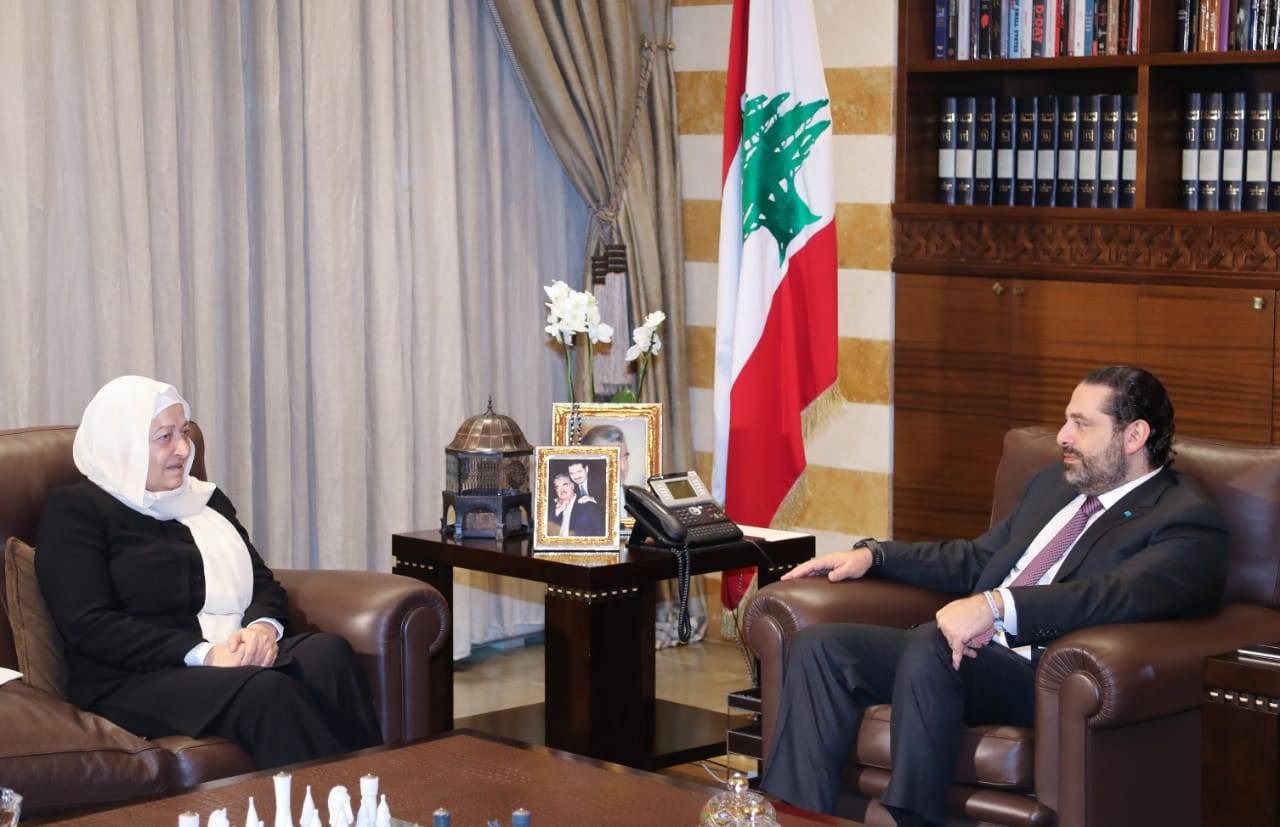 الحريري استقبل زوارا وعرض مع دل كول المستجدات في الجنوب ومهمات اليونيفيل