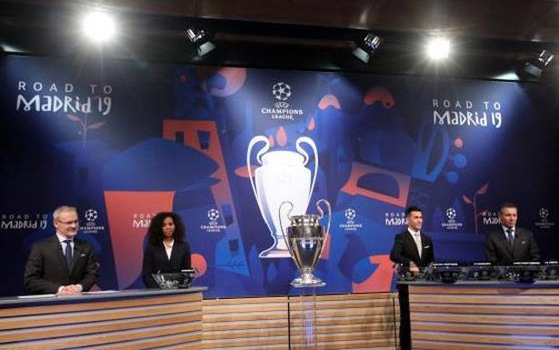 قرعة دوري أبـطـال أوروبــا : ريـــال مدريد ــ أيـاكــس
وبــرشــلونــة ــ لـــيون وبــايــرن ميونـيـخ ــ لـيفربول