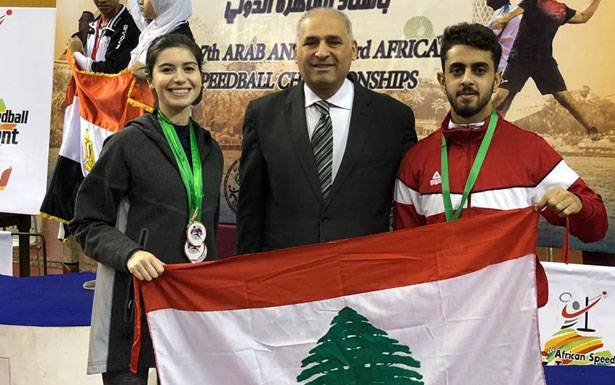 لبنان يـحصد 6 ميدالـيّات

فـي الـبطولــة العربـيّة لــكـرة الـسـرعة