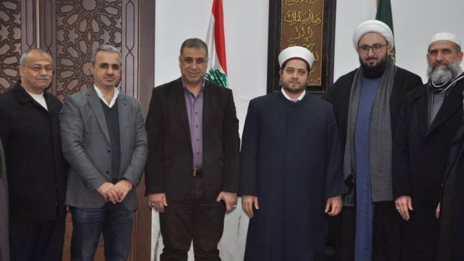 وفد حركة أمل إقليم جبل عامل يلتقي المفتي حبّال في صور