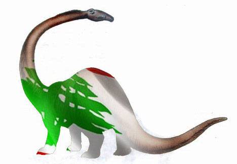 الديناصورات اللبنانية