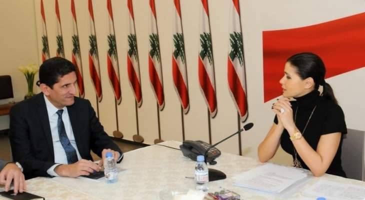 جعجع نوهت بعمل المعنيين خلال العاصفة في منطقة بشري