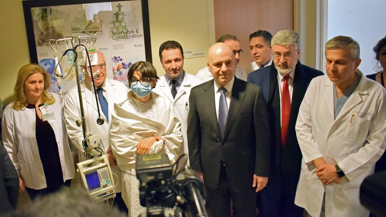 المركز الطبي في الجامعة الأميركية في بيروت يجري اول عملية زرع للرئة في لبنان